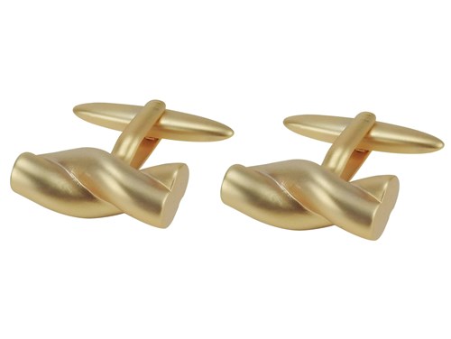 Gent Silver Matt Cufflinks