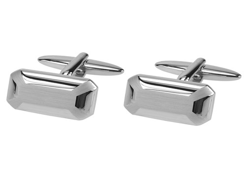 Shiny Brush Brass Cufflinks For Men Shiny Brush Brass Cufflinks For Men