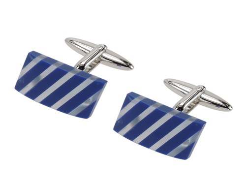 625-20R Uomo Mother of Pearl&Plastic Cufflink