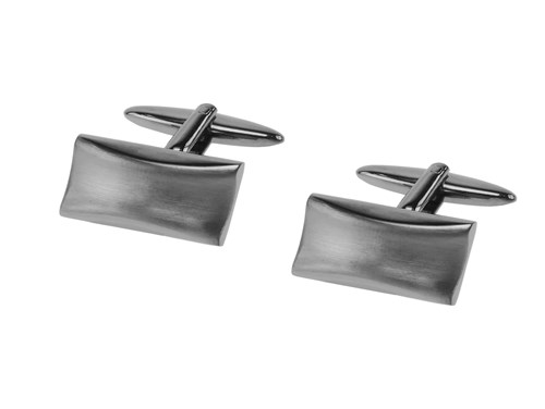 653-15R1 Gent Matt Rhodium Cufflinks 653-15R1 Gent Matt Rhodium Cufflinks