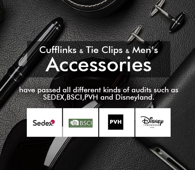 Cufflinks Tie Clips ＆ Men's Accessories