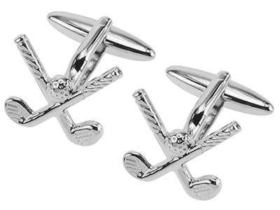 124-25R Sports Golf Club Cufflinks