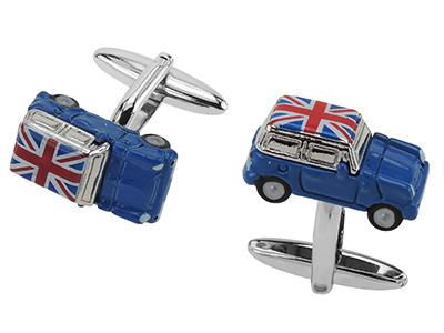 Union Jack Car Cufflinks