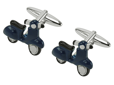 TN-617R Motor Scooter Cufflinks