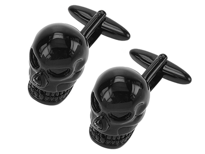 Black Skull Cufflinks