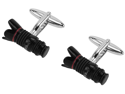 641-16R Camera Lens Cufflinks