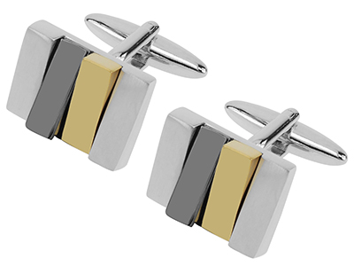 622-2RGMG1 Executive Designer Mens Cufflinks