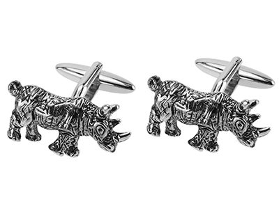 Rhinoceros Cufflinks