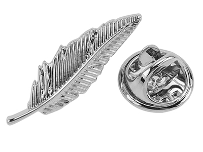 TP56-1R Feather Lapel Pin