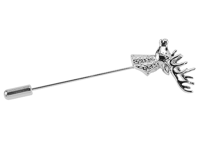 1861-7R/LP Stag Lapel Pin