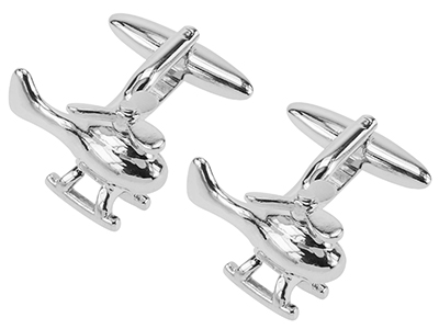 629-4R Helicopter Cufflinks