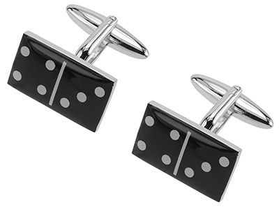 642-17R Domino Cufflinks