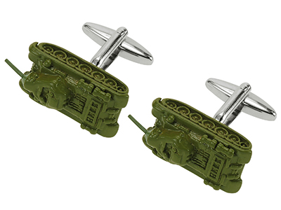 627-21R Tank Cufflinks