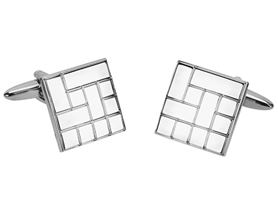 Classic Shiny Square Cufflinks