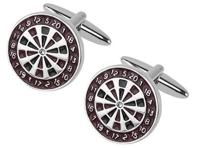 Dart Board Cufflinks