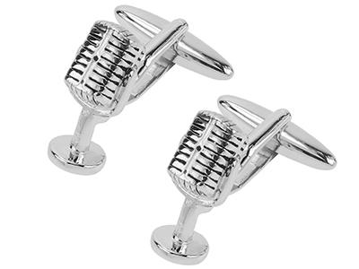 1865-4R Radio Microphone Cufflinks