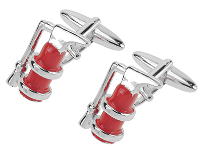 1864-15R Fire Extinguisher Cufflinks