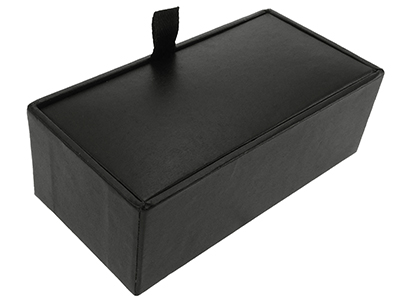 Cufflinks Black Paper Box