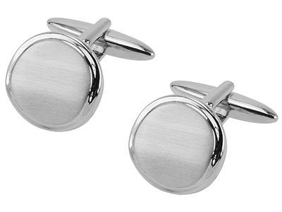 152-18R2 Executive 925 Sterling Silver Cufflinks