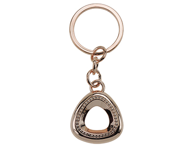 Fashion Rose Gold Key Chain