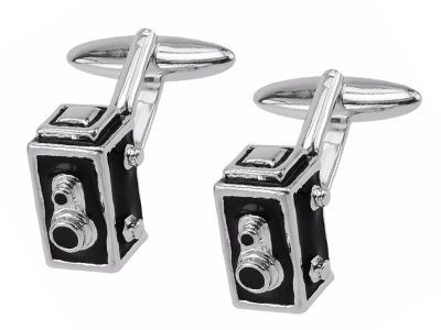 611-16R Vintage Camera Cufflinks