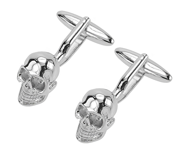 1862-20R Make Custom Bulk Skull Cufflinks