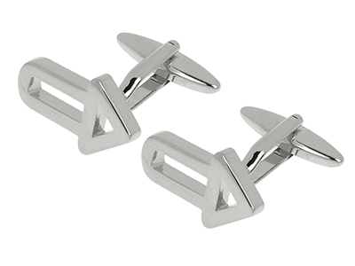 602-19R Mens Suit Custom Arrows Cufflinks