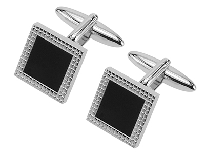 189-23R New Square Classic Cufflinks for Men