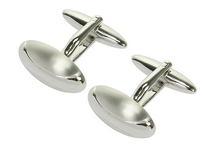 604-14R2 Brass Custom Mens Metal Cufflinks