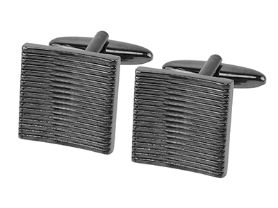 654-18GM New Classic Textured Cufflinks