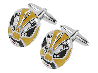 1862-23R Local Culture Mens Opera Cufflinks