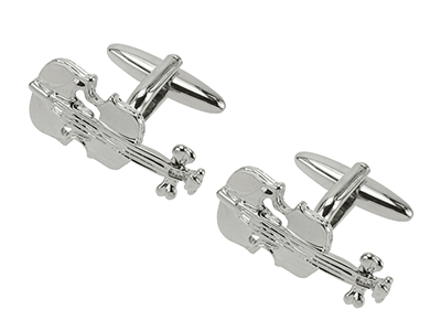 225-20R Music Design Violin Novelty Cufflinks