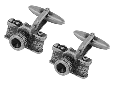 209-5SA Novelty Vintage Camera Cufflinks