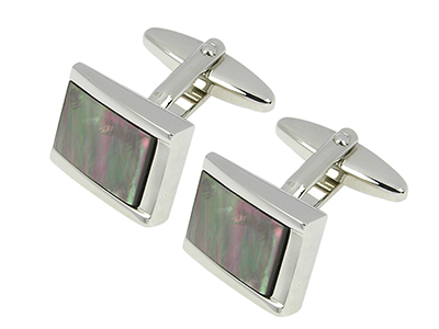 326-20R Catseye Gem Stone Cufflinks