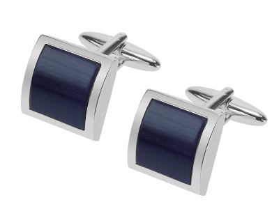 215-10R Enamel Customized Domed Cufflinks