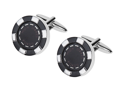 1508-10R Best Design Black Enamel Bulk Cufflinks