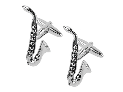 1861-5R2 Saxophone Music Cufflinks