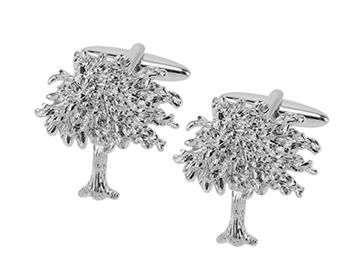 1861-6R Tree Novelty Cufflinks