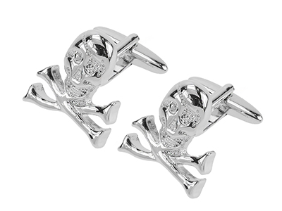 1862-21R Skull Funky Cufflinks