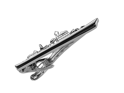 TN-3384R Novelty Ship Tie Pin Clips