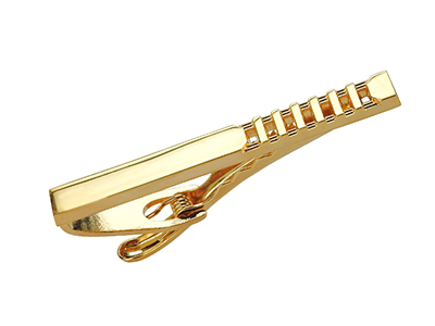 TN-3395G Gold Plated Luxury Men Tie Clip