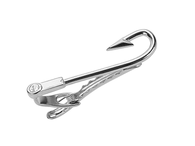 TN-3387R Fish Hook Clip on Tie