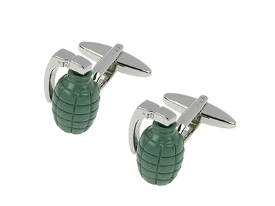 TN-1342R Army Weapon Novelty Cufflinks