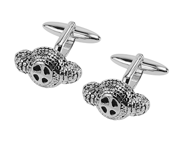 TN-1865R Matador Hat Montera Bull Fighter Cufflinks