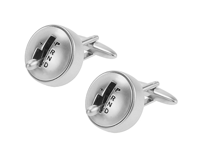 228-6R1 Mens Car Movable Gear Shift Cufflinks