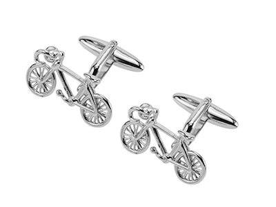 641-20R Designer Novelty Shirt Bicycle Cufflink