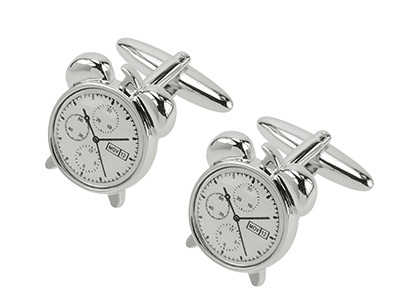 TN-1098R Alarm Clock Watch Movement Cufflinks