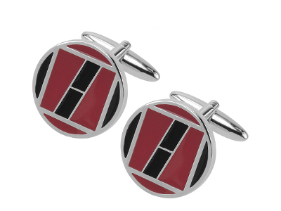 635-15R Fashion Colorful Cufflinks