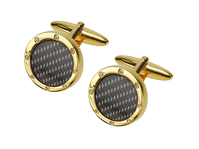 31-2G Carbon Fiber Cufflinks