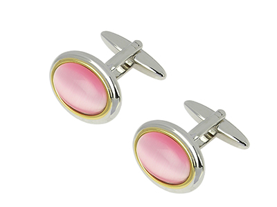 TN-152RG Rose Cateye Men Accessories Cufflinks